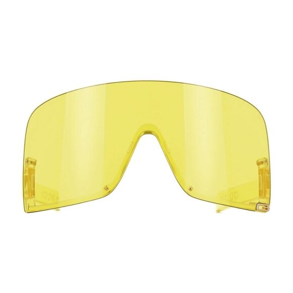 New GUCCI Yellow Shield GG1631S 009 Sunglasses Women - Picture 2 of 4